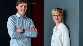 Rhebo-CEO Klaus Mochalski (links) und Kristin Pressler, COO & Head of Marketing von Rhebo.