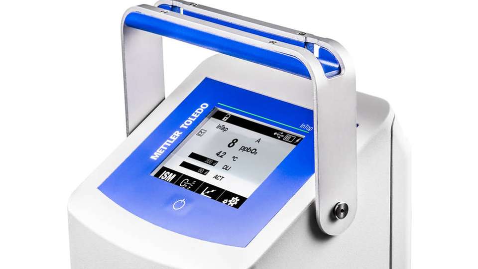 Der Analyzer InTap mit optischer Technologie für die Messung von gelöstem Sauerstoff ist sowohl ein tragbares Messgerät als auch ein Kalibrierinstrument.