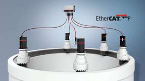 Dezentrales Servoantriebssystem mit Einkabellösung EtherCAT P.
