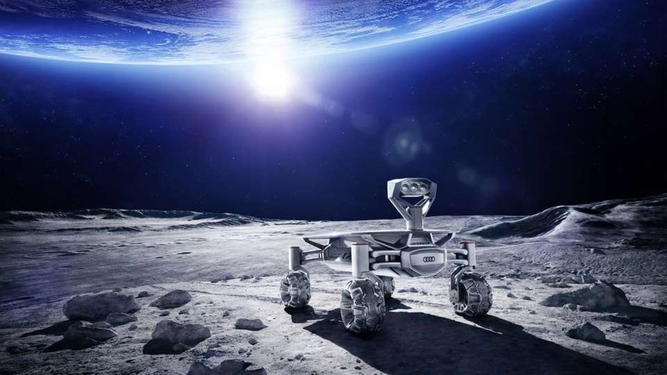 Audi Lunar Quattro: auf Extrembedingungen ausgelegt