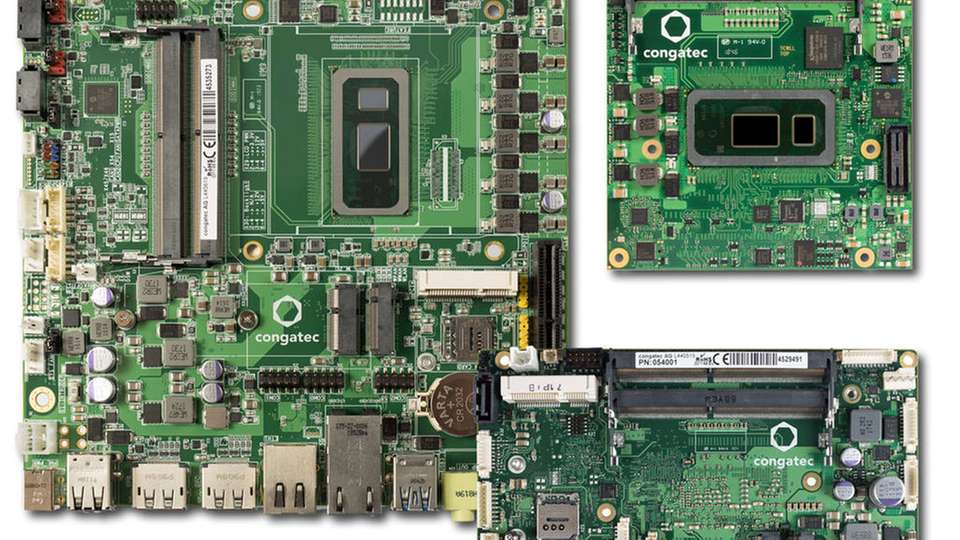 Die neuen Boards und Module von congatec bieten mehr Performance und Langzeitverfügbarkeit.