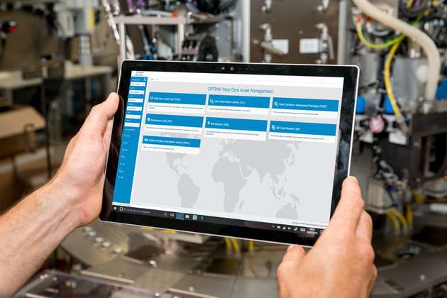 Über das TCAM Portal können Kunden rund um die Uhr auf die Services von Optima zugreifen.