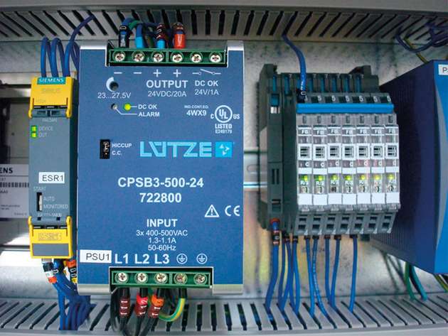 Moderne Stromversorgungs- und -überwachungssysteme für Förderanlagen sind deutlich kompakter dimensioniert als frühere Generationen.