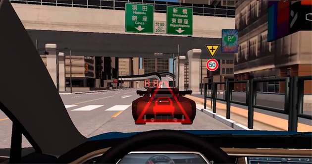 Mittels Simulation und Virtual Reality lassen sich Head-up-Displays in Autos optimal auslegen.