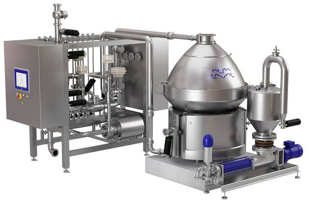 Die neue Bierzentrifuge Brew 750 von Alfa Laval bietet mehr Klärungsleistung bei weniger Stromverbrauch.