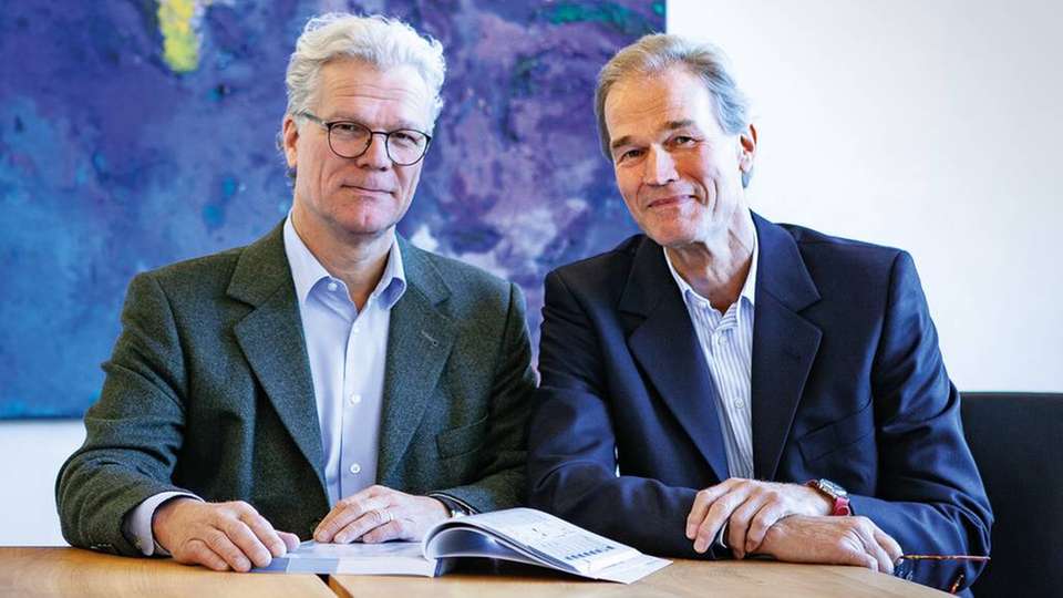 Die Afriso-Geschäftsführer Jürgen Fritz (links) und Elmar Fritz erzählen im Interview über den bisherigen und den zukünftigen Weg ihres Unternehmens.