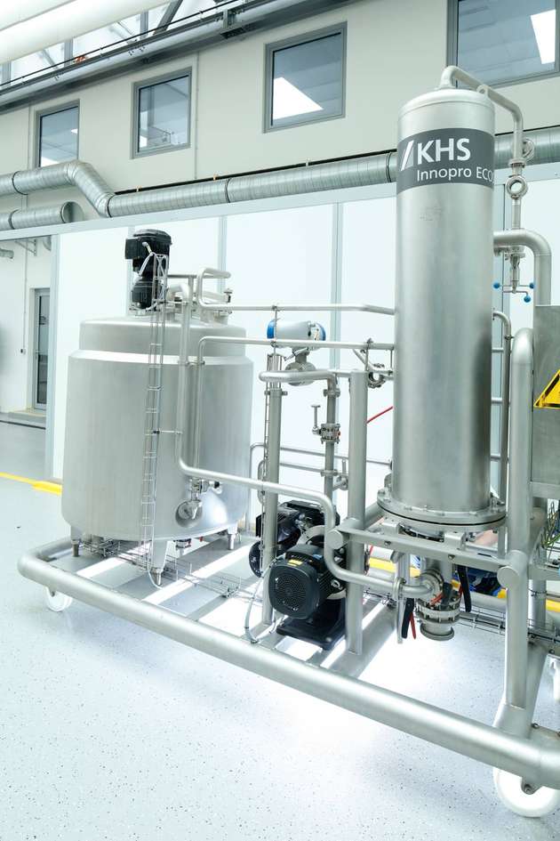 Den Innopro Ecostab S hat KHS speziell für kleinere Brauereien entwickelt.