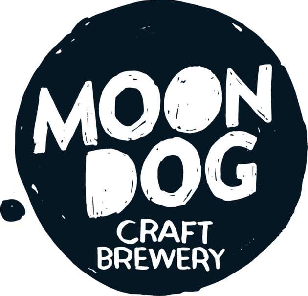 Logo der Brauerei Moon Dog