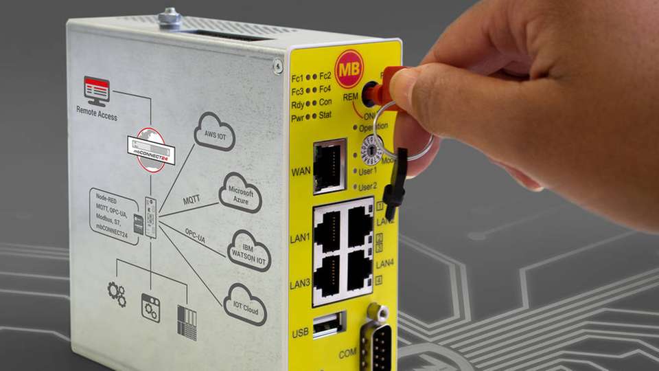 Industrie-Router als IoT Gateway