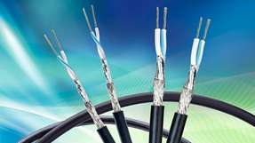 Das Single Pair Ethernet Kabel unterstützt PoDL sowie die Übertragung von Daten und Leistung über Entfernungen von bis zu 1000 m.