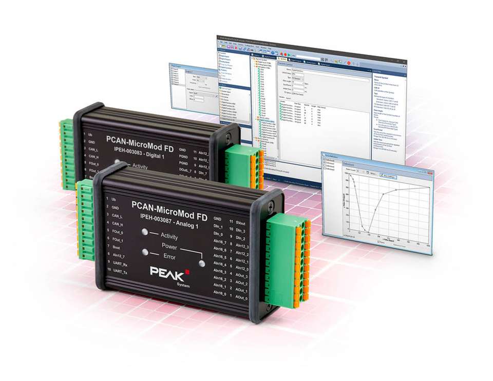 I/O-Geräte mit fertigen Grundplatinen