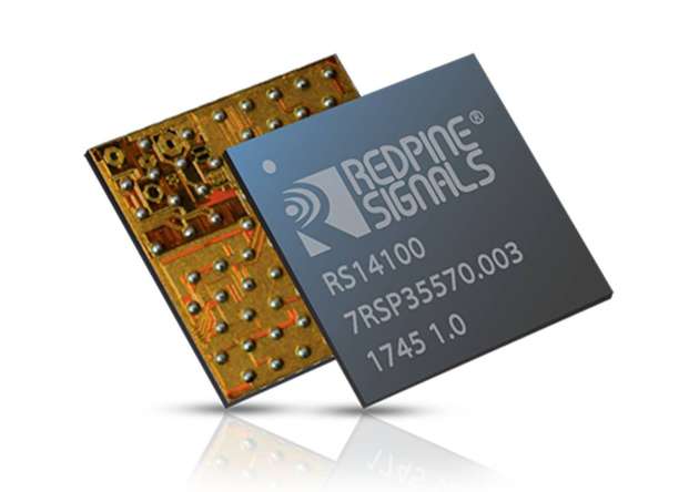 Die Redpine-Wireless-SoCs und -Module können mehrere Protokolle parallel ausführen, darunter 802.11a/b/g/n (2,4 und 5 GHz), Dual-Mode Bluetooth 5 und 802.15.4 für Thread und Zigbee.