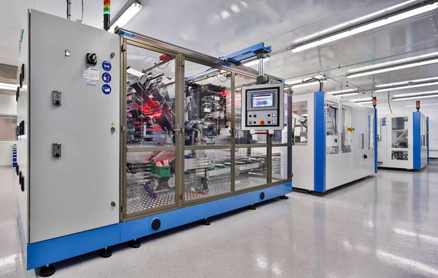 Das ZSW betreibt seine Forschungsplattform für die industrielle Produktion von Batteriezellen seit 2014.