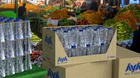 Als eines der innovativsten Verpackungsdesigns ausgezeichnet: die Aya-Wasserflasche von Sidel.