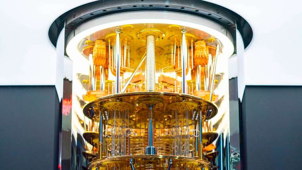 2021 soll ein solcher IBM-Q-System-One-Quantencomputer in einem Rechenzentrum bei Stuttgart installiert werden.
