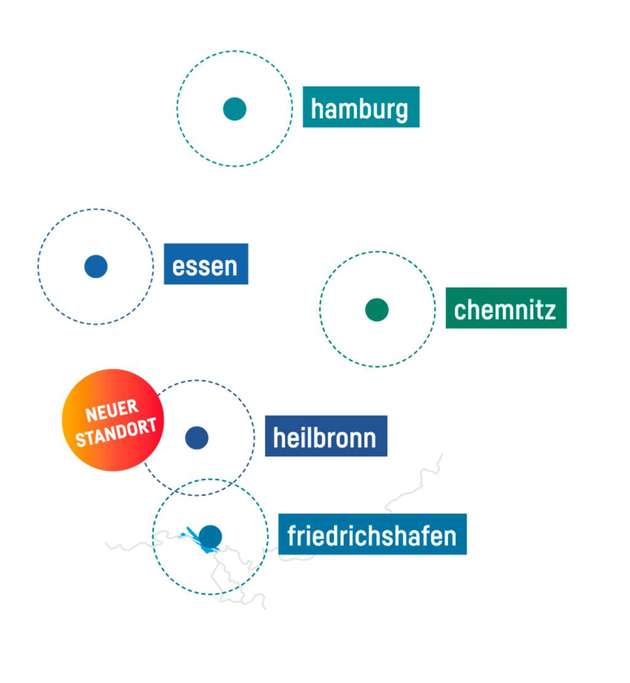 An diesen fünf Standorten wird die all about automation 2021 ausstellen.