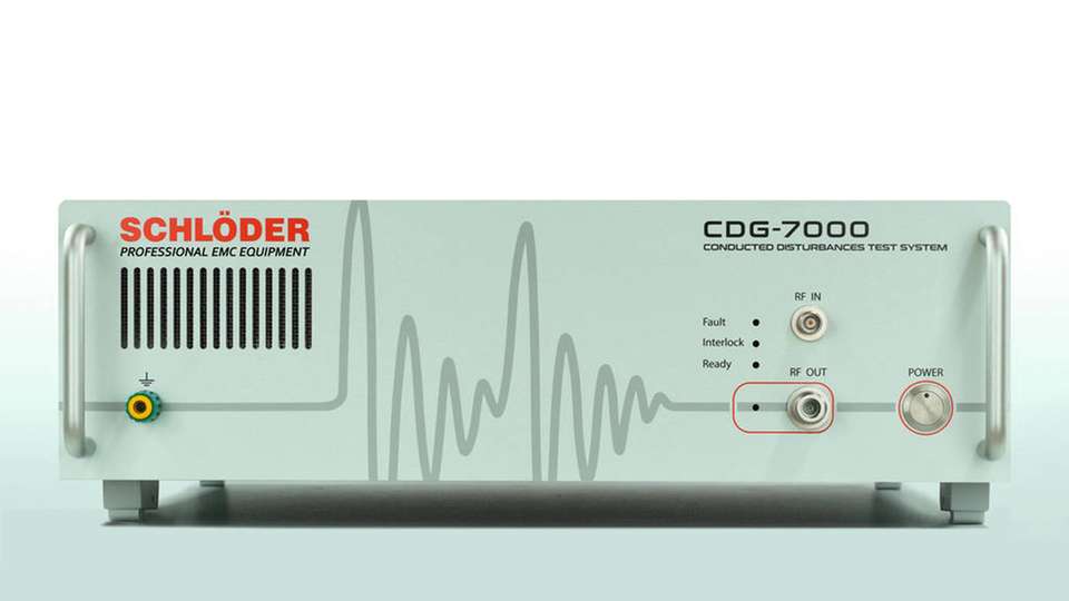 Der neue Prüfgenerator kommt in den drei Versionen CDG 7000-25, CDG 7000-75 und CDG 7000-75-10.