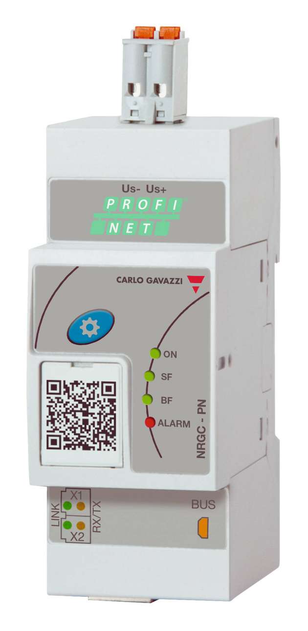 Die NRG-Steuereinheit agiert als Profinet-Gateway eines Subsystems mit maximal 32 Halbleiterschützen und als Master.