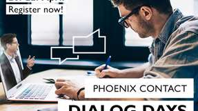 Die Phoenix Contact Dialog Days finden vom 20. bis 22. April 2020 statt. Melden Sie sich jetzt an!