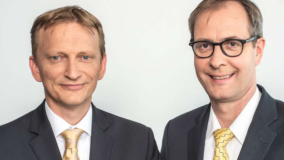 Der neue CFO Dr. Othmar Belker (rechts) kommt vom Verbindungstechnik-Spezialisten Norma. Vorgänger Wolfgang Kleinschmidt verlässt Schenck Process nach mehr als 20 Jahren.