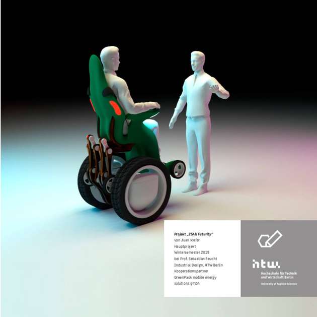 want-a-ride, ein Self-balancing Rollstuhl.