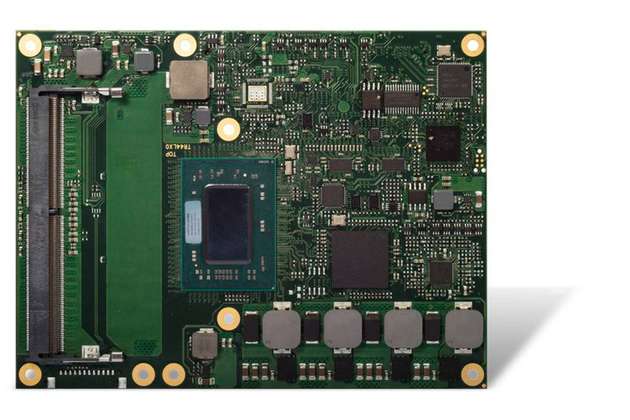 Das Conga-TR4-COM-Express-Type-6-Modul basiert auf AMDs Ryzen-Embedded-V1000-Series-Prozessoren und liefert hohe Leistung für diverse industrielle Einsatzbereiche.