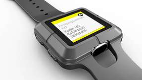 Die Smartwatch-Lösung ermöglicht die Vernetzung von Mensch und Maschine.