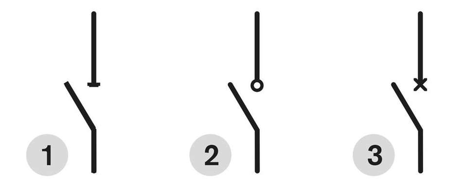 FAQ: Schaltertypen, Schaltzeichen