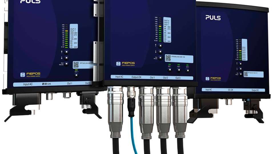 Die Schaltnetzteile verfügen über bis zu vier intern abgesicherte einstellbare und strombegrenzte Ausgänge pro Gerät.