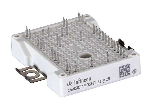 Pro Ladepunkt sind dabei acht FF6MR12W1M1_B11-Module von Infineon verbaut.