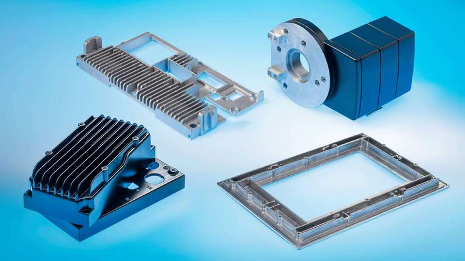 Mithilfe des Druckgussverfahrens lassen sich Kühlkörper in jeder nur erdenklichen Geometrie realisieren.