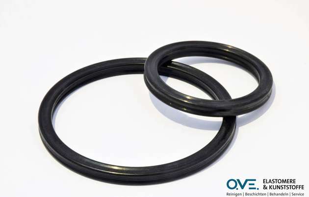 Im Vergleich zu bisherigen Bestwerten von Elastomer-Dichtungen senkt die neue Beschichtung den Reibwert um knapp 18 Prozent und den Verschleiß um gut 25 Prozent.