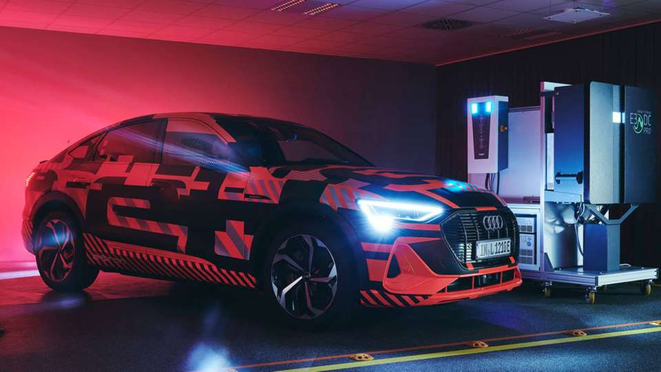 Audi forscht an bidirektionaler Ladetechnik.