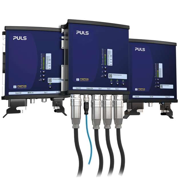 Die komplette Fiepos-Range umfasst einphasige und dreiphasige Stromversorgungen mit 300 oder 500 W.