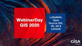 Melden Sie sich jetzt zum WebinarDay GIS 2020 an!