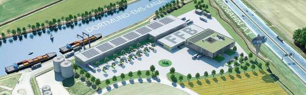 Das neue Gebäude der FFB im Hansa Business Park Münster soll im Juni 2022 bezugsfertig sein.