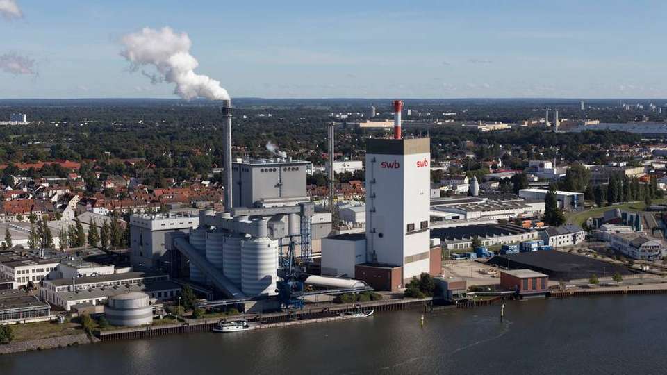 Das Kraftwerk Bremen-Hastedt: Hier soll im Zuge der Partnerschaft unter anderem ein Steinkohlekraftwerksblock durch ein modernes Gasmotorenkraftwerk ersetzt werden.