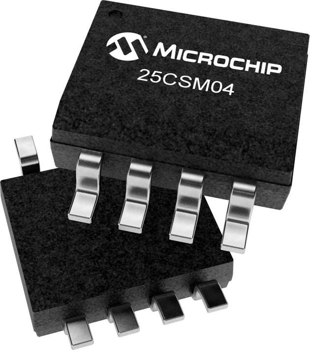 Entwickler können mit den 25CSM04-EEPROMs ihre Designs neu bewerten und optimieren.