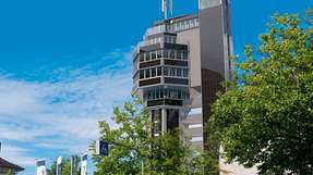 Hochhaus mit Passivhaus-Technologie: In Radolfzell am Bodensee entsteht aus einem Wasserturm das weltweit erste Nullenergiehochhaus. 