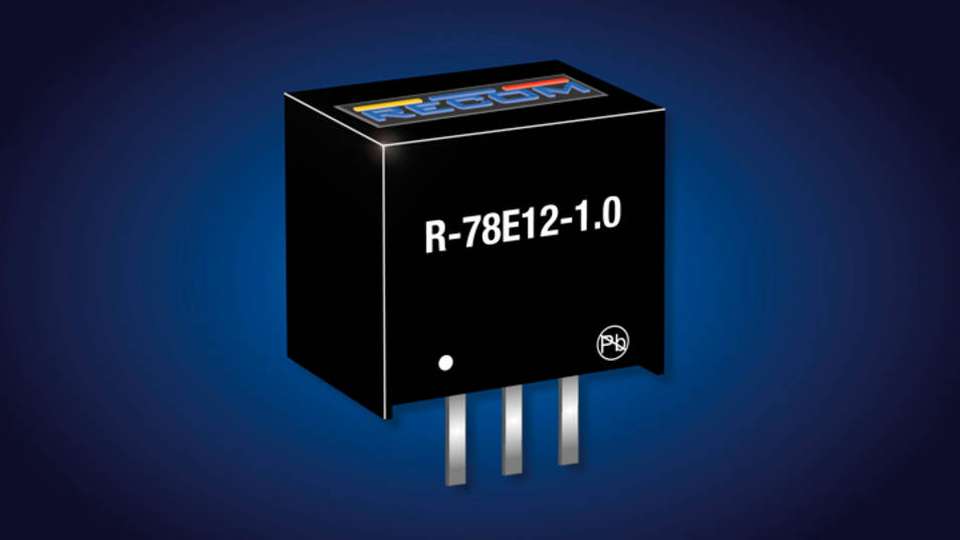 Die R-78E-Serie kommt mit einer Effizienz von 91 Prozent und nun auch mit 12-V-Ausgängen.