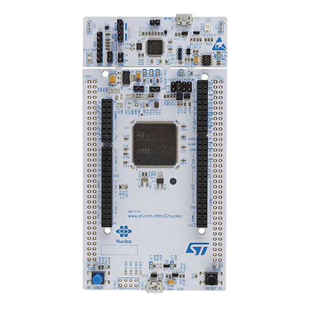 Das Nucleo-L4P5ZG von STMicroelectronics ist ein Arduino-kompatibles Nucleo-Board mit grundlegender Entwicklungsboard-Funktionalität, das alle GPIO-Pins auf Pfostenstecker herauszieht.