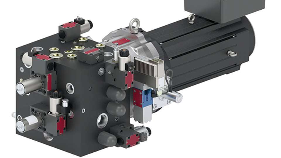 Das modulare Elektrohydrostatische Antriebssystem (EAS) von Moog