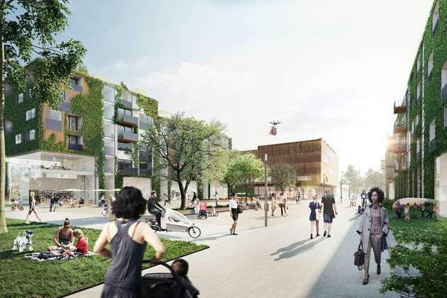 Das Berlin TXL Schumacher-Quartier.