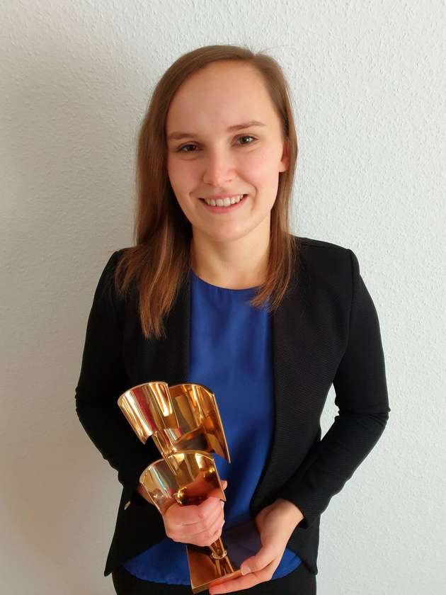 ... Stefanie Meyer von der Hochschule Hof (Mikrowellentechnik) ...
