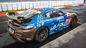 Biobasierte Auto-Karosserie bald für die Straße zugelassen? Das Bioconcept-Car Porsche GT4 verfügt über mit Karosserie-Bauteile aus Bioverbundwerkstoffen.