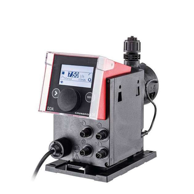 Smart-Digital-Dosierpumpen der Baureihe DDA mit der integrierten Dosierüberwachung FlowControl stellen detaillierte Einzelmeldungen über das Cloud-Gateway von Grundfos zur Verfügung.