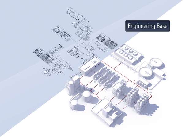Der Digital Twin in Engineering Base repräsentiert die ganze Anlage, nicht nur Teilaspekte.