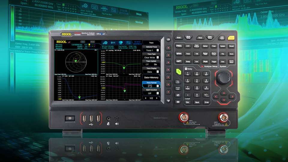 Mt einem Echtzeit-Spektrumanalysator lassen sich viele komplexe HF-Messungen durchführen.