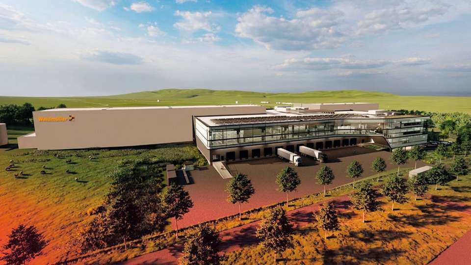 Mehr als 72.000 m2 Fläche: Hier entsteht Weidmüllers nächstes Großprojekt.