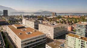 Siemens SI Campus in Zug, in der Schweiz.